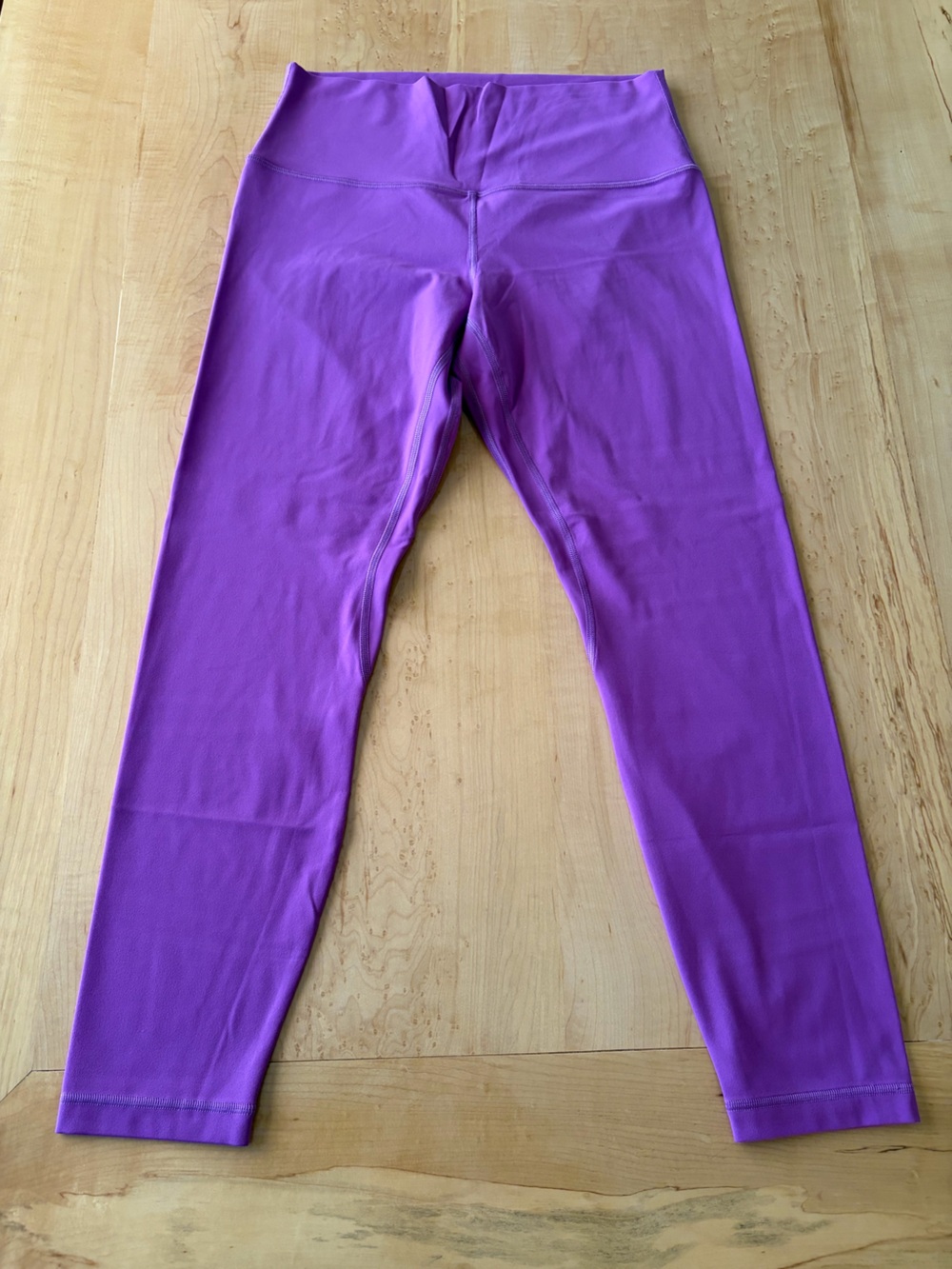 Lululemon Purple High Rise Leggings Size 10 Full Length